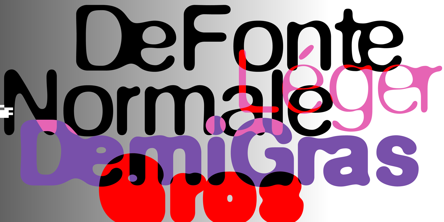 フォント De Fonte Plus